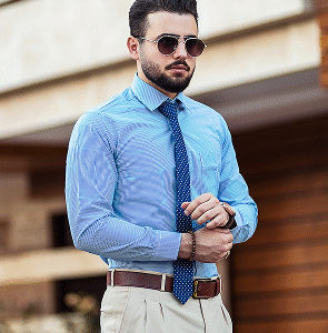 Blue Plain Shirt